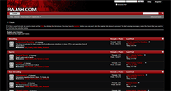 Desktop Screenshot of forums.rajah.com